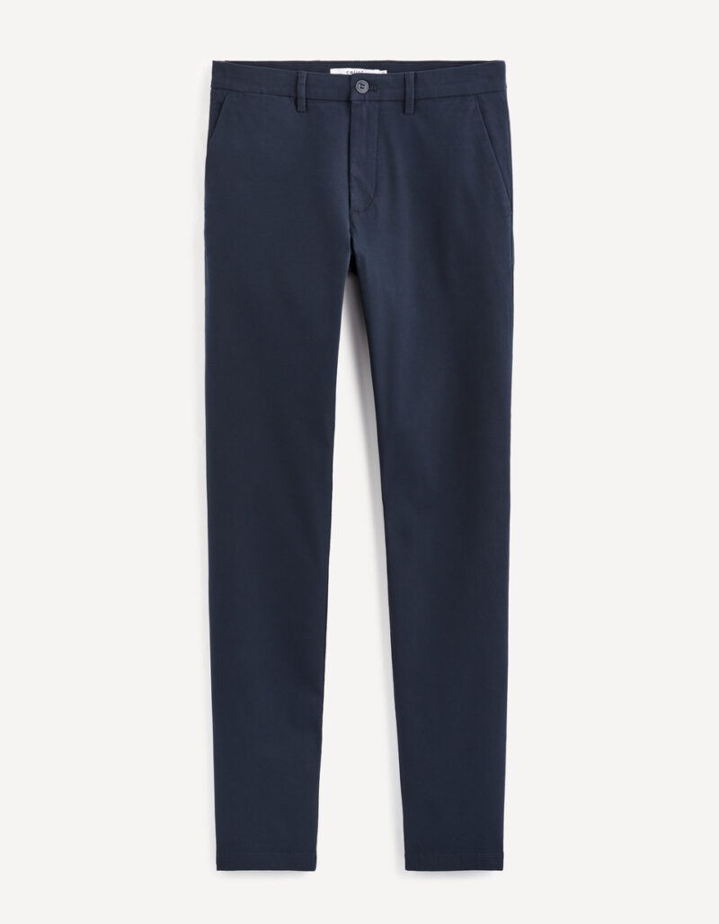 pantalon chino slim twill stretch marine marine 1090885 1 product
